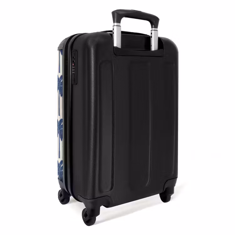 Valise - Symétrique - Palmier - Bleu — 4
