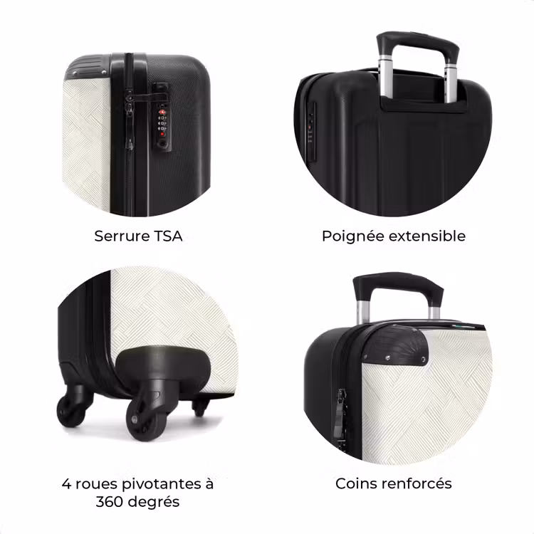 Valise - Texture - Abstrait - Beige — 8