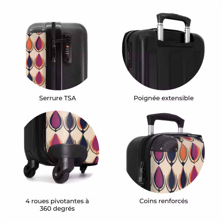 Valise - Vintage - Rétro - Coloré — 8