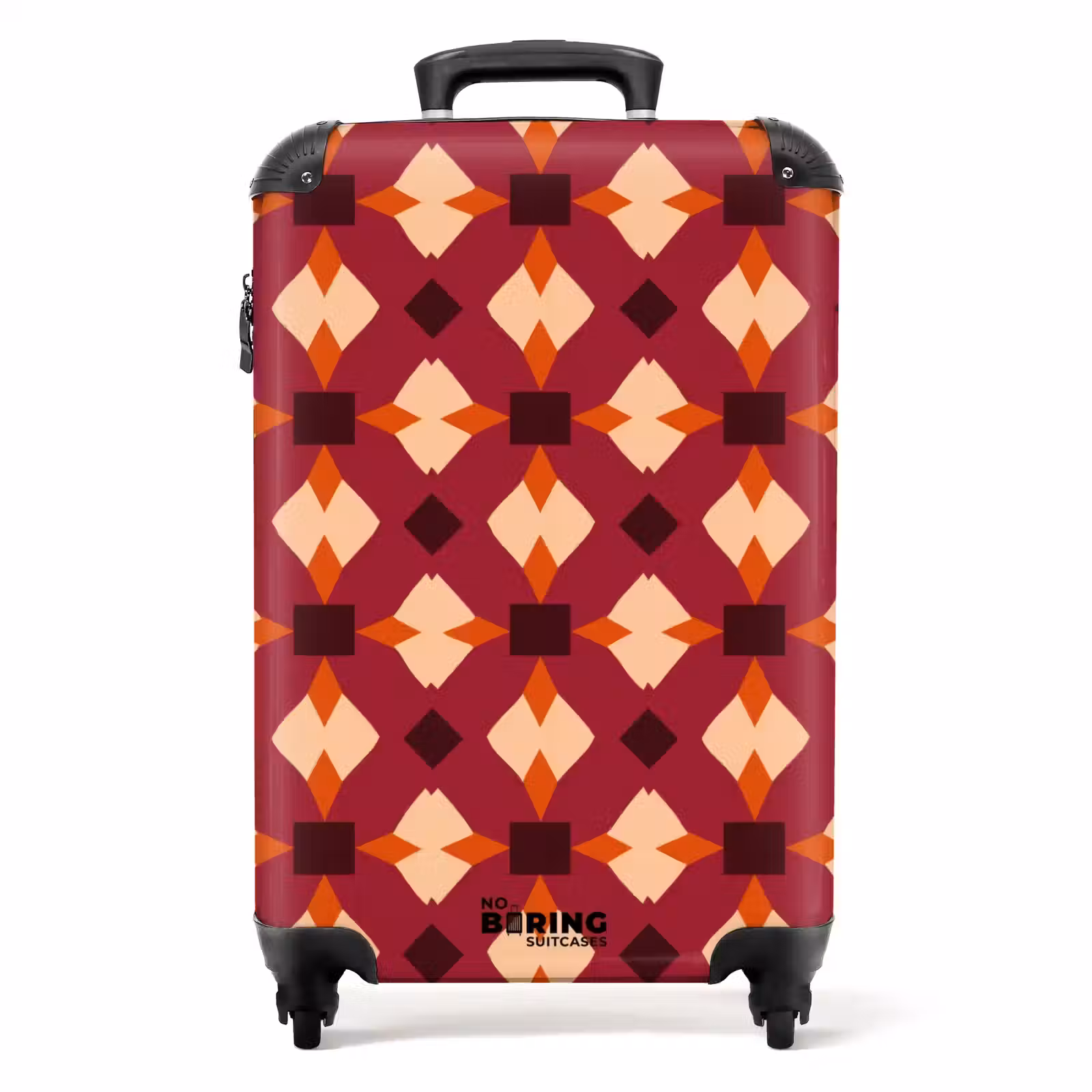 Valise - Rétro - à motifs - coloré — 1