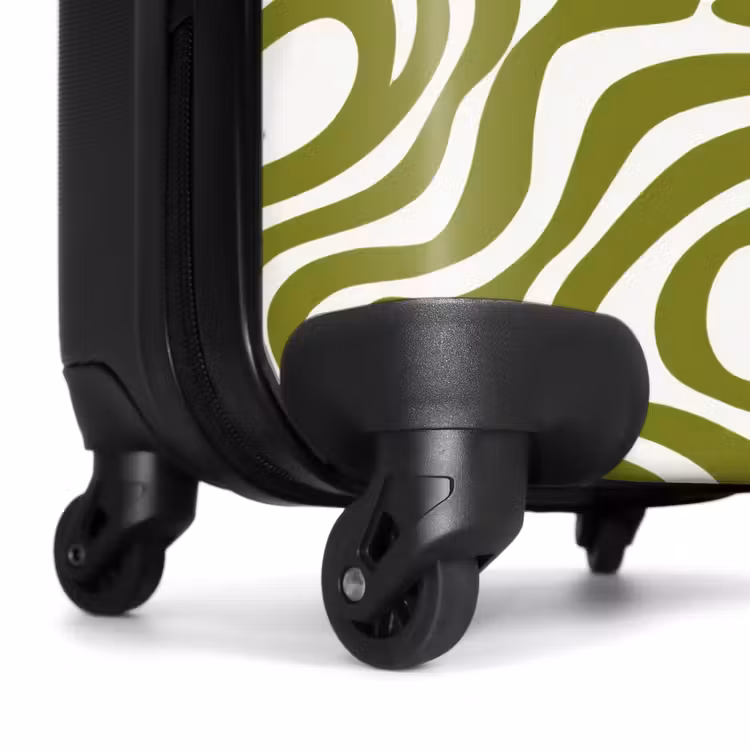 Valise - Motif de ligne - Vert - Organic — 7