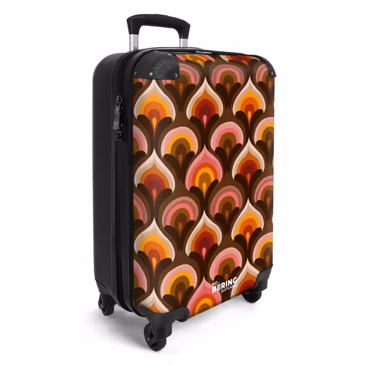 Valise - Motif - Rétro - Coloré — 2