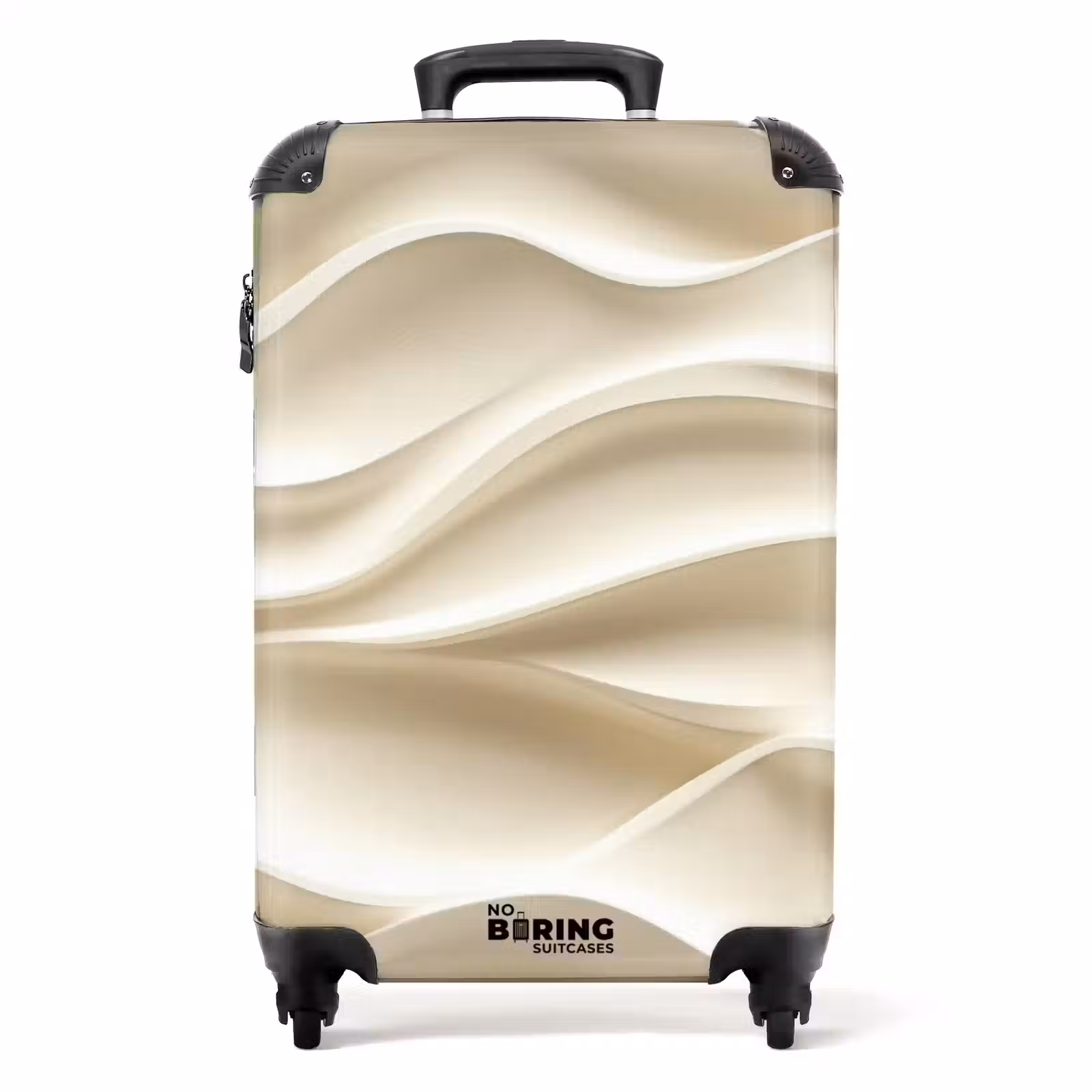 Valise - Lignes - Ondulées - Crème — 1