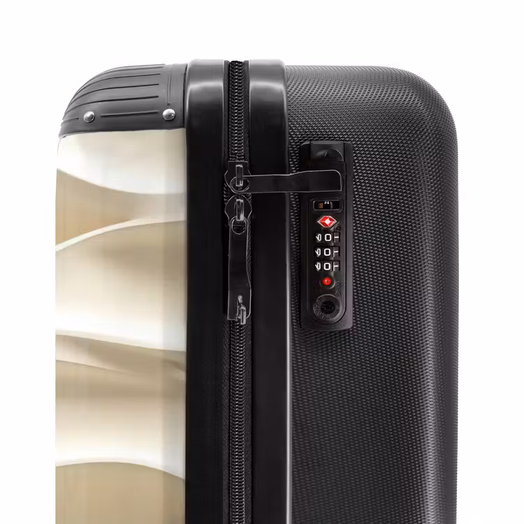 Valise - Lignes - Ondulées - Crème — 6