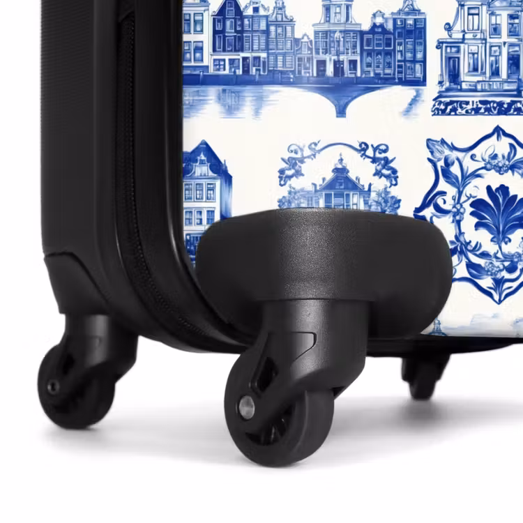 Valise - Maisons - Navires - Bleu — 7