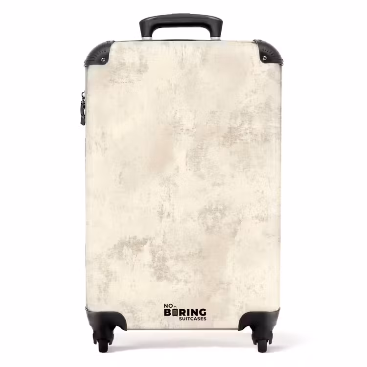 Valise - Motif - Organic - Beige — 1