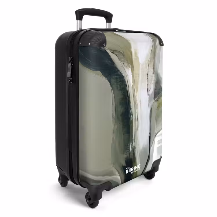 Valise - Nature - Abstrait - Vert - Coups de pinceau — 2