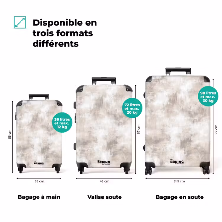 Valise - Organic - Motif - Mélange — 3