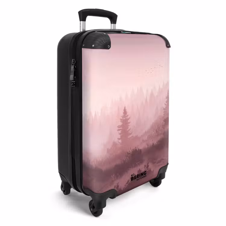 Valise - Paysage - Brumeux - Rose — 2