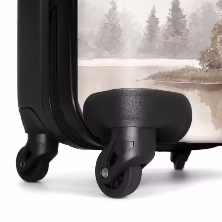 Valise - Paysage fluvial - Minimaliste - Tons de terre — 7