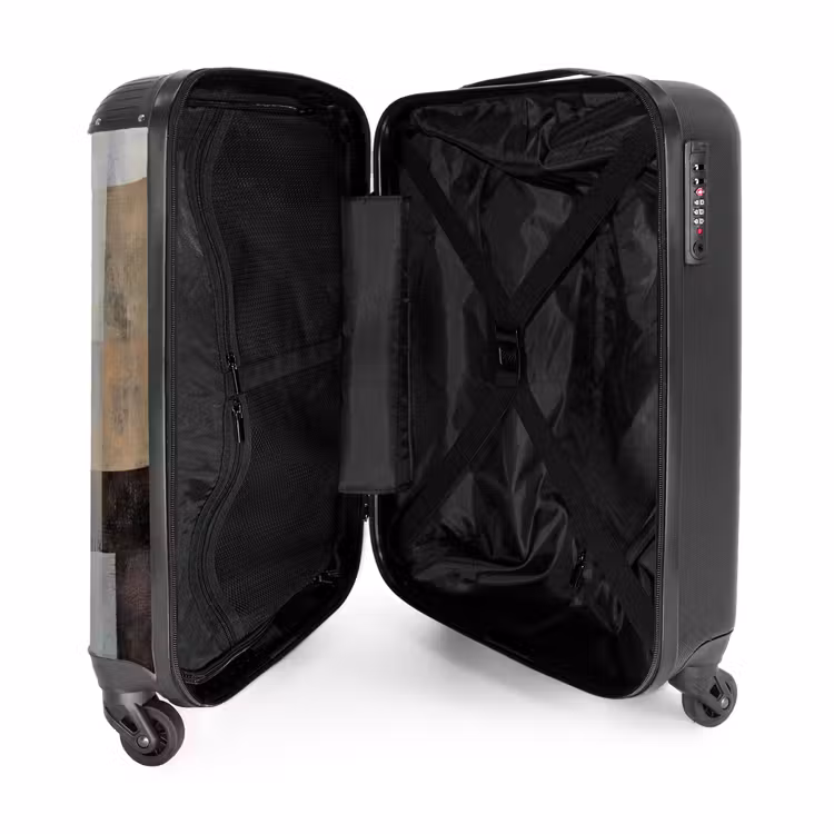 Valise - Rectangles - Abstrait - Bleu — 5
