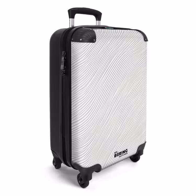 Valise - Vagues - Côtes - Blanc — 2