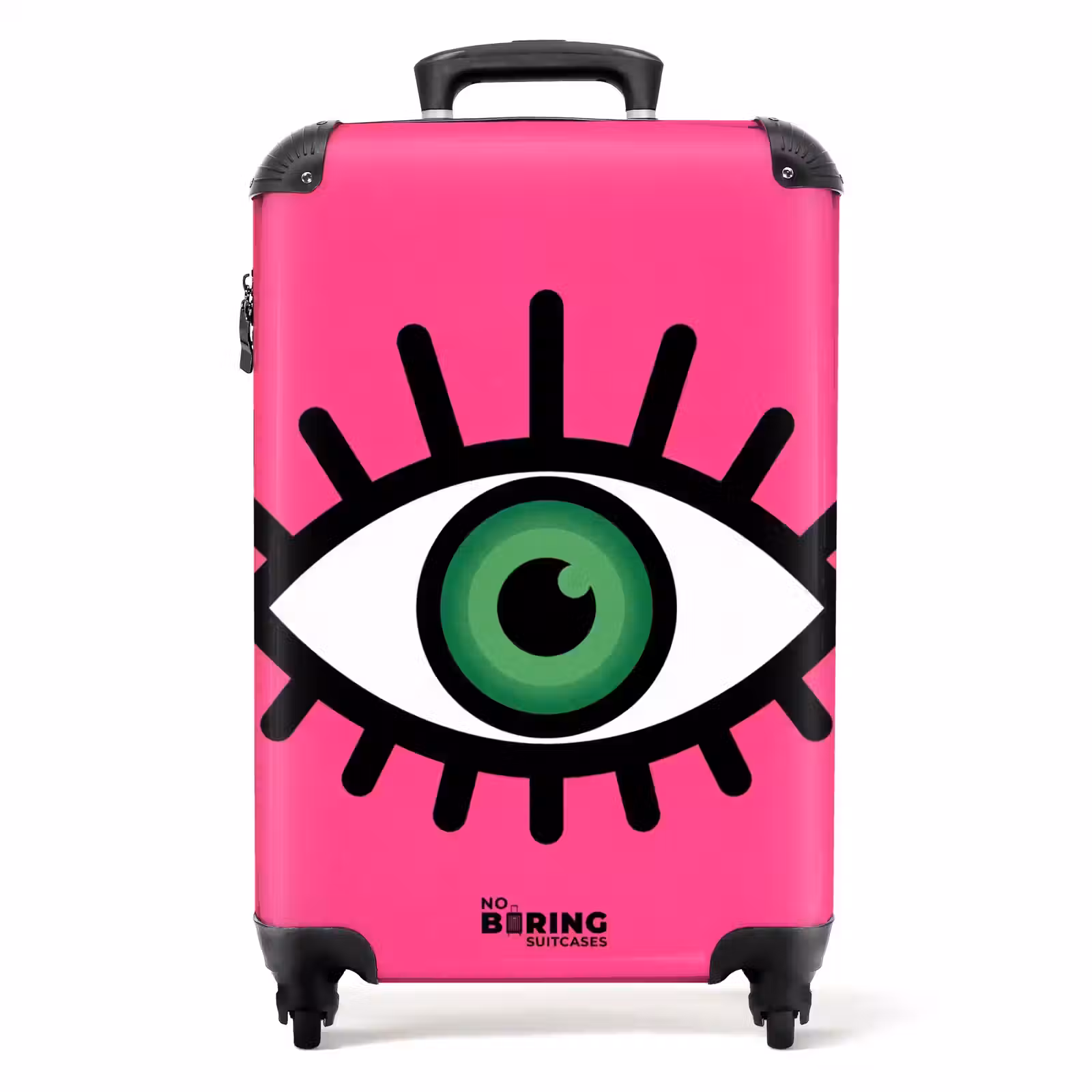 Valise - Minimaliste - Oeil - Rose — 1