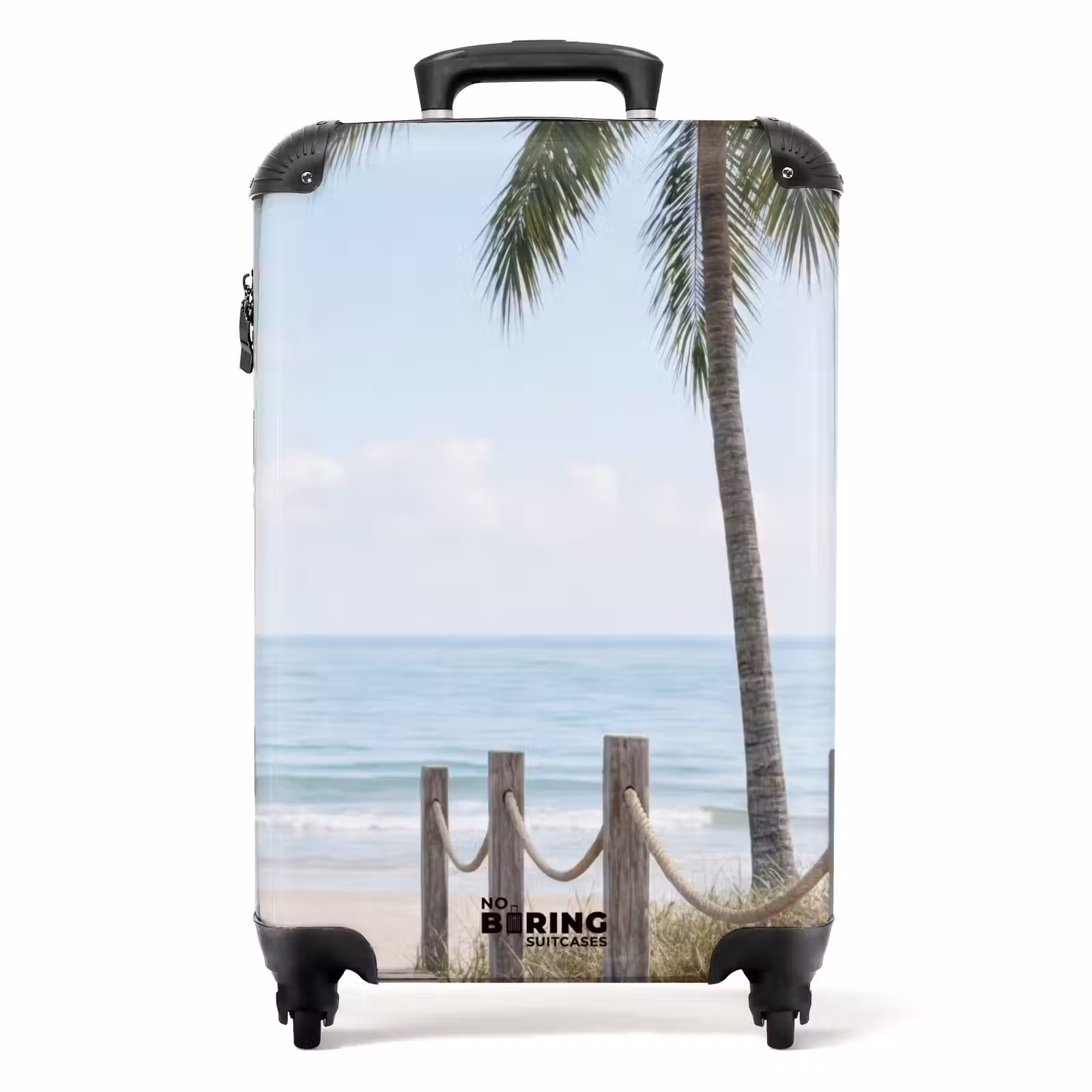 Valise - Palmiers - Chemin - Horizon — 1