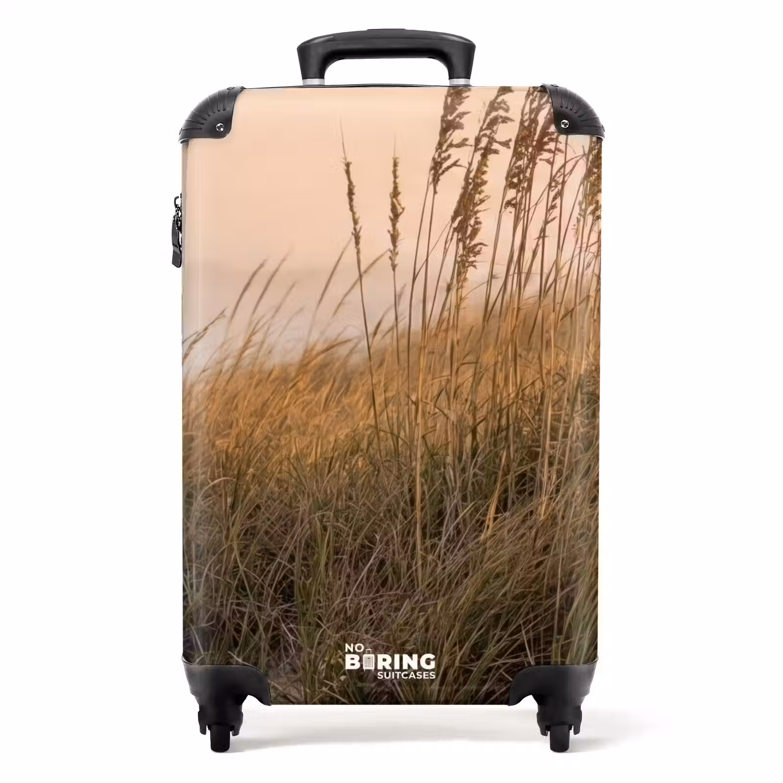 Valise - Paysage de dunes - Coucher de soleil - Plage — 1