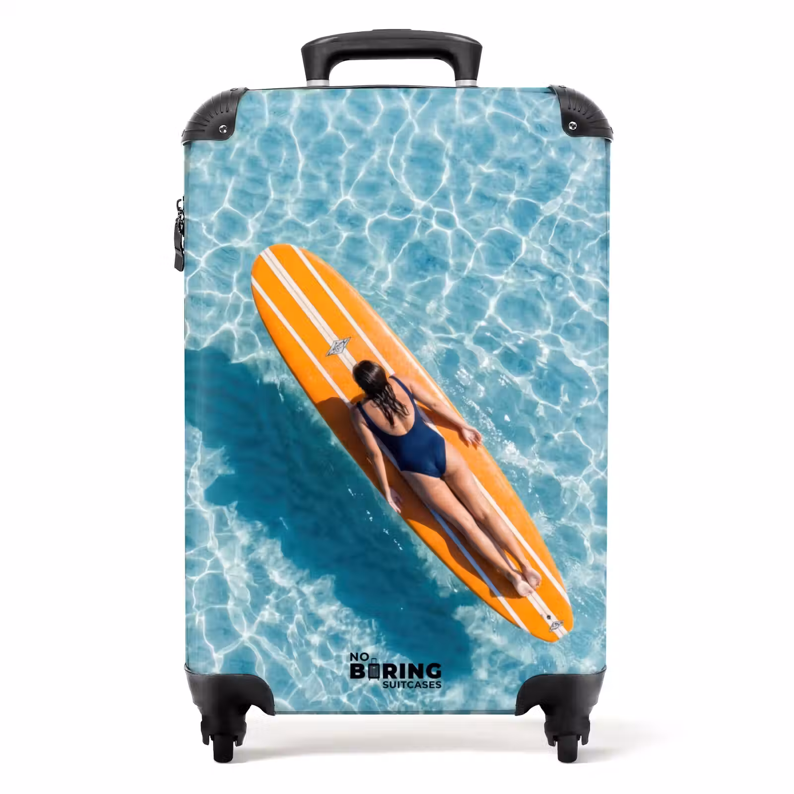 Valise - Planche de surf - Eau - Maillot de bain - Orange — 1