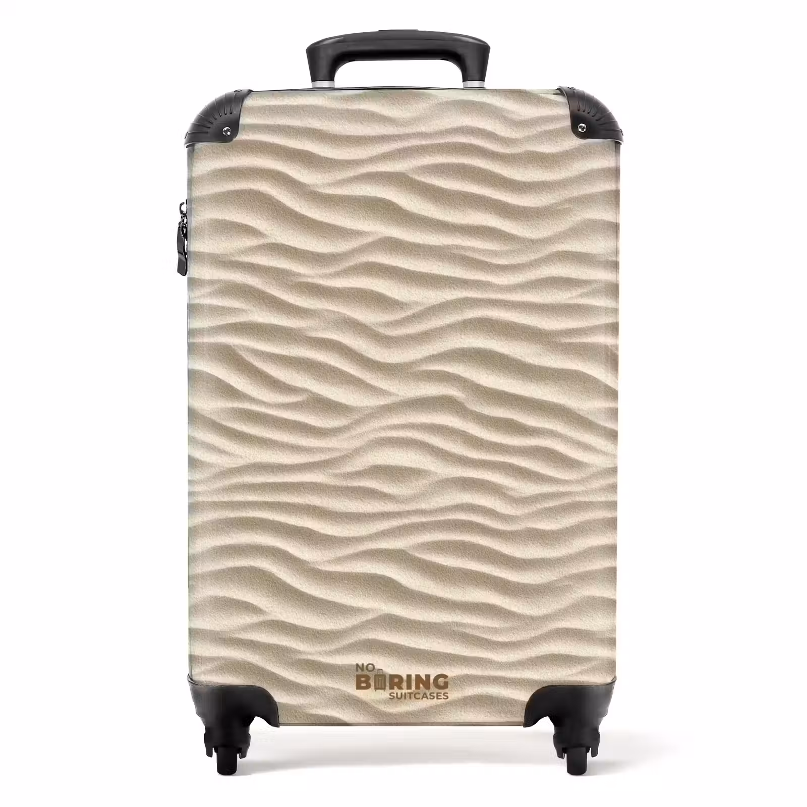 Valise - Sable - Vagues - Beige — 1