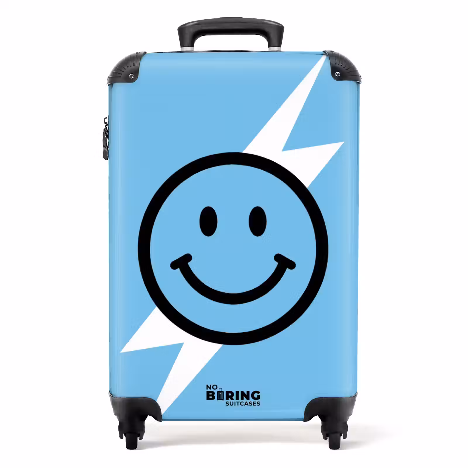 Valise - Smiley - Bleu - Eclair — 1
