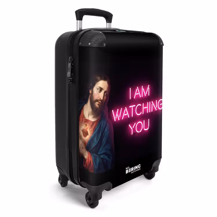 Valise - Homme - Texte - Néon — 2