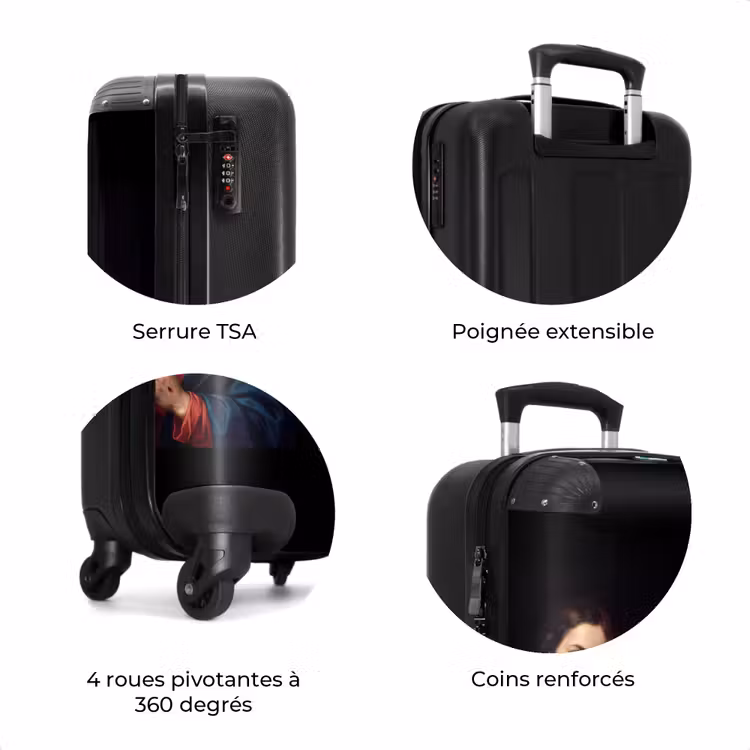 Valise - Homme - Texte - Néon — 8
