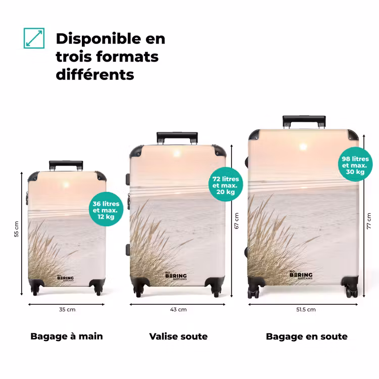 Valise - Horizon - Paysage de dunes - Sable — 3