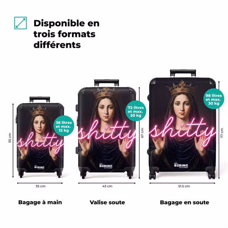 Valise - Ironique - Texte - Néon — 3