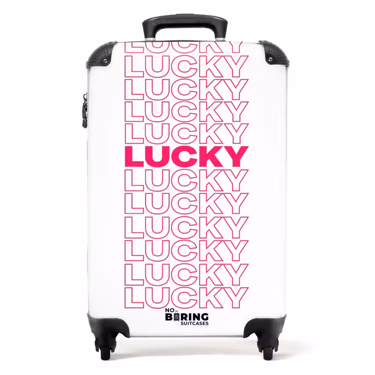 Valise - Lucky - Rose - Motif — 1