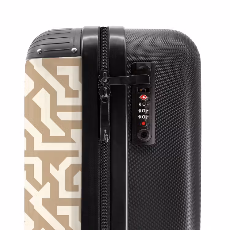 Valise - Moderne - Abstrait - Beige — 6