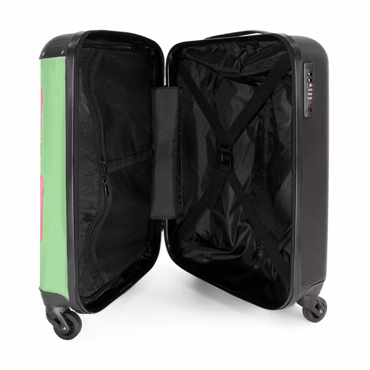 Valise - Mon cheri - Vert - Rose — 5
