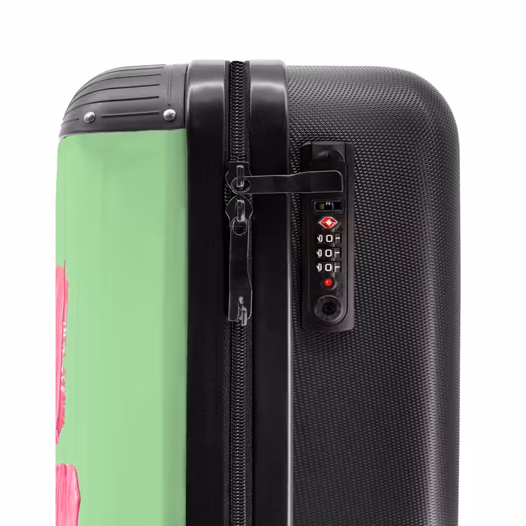 Valise - Mon cheri - Vert - Rose — 6