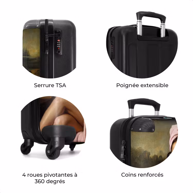Valise - Mona - Classique - Rose — 8