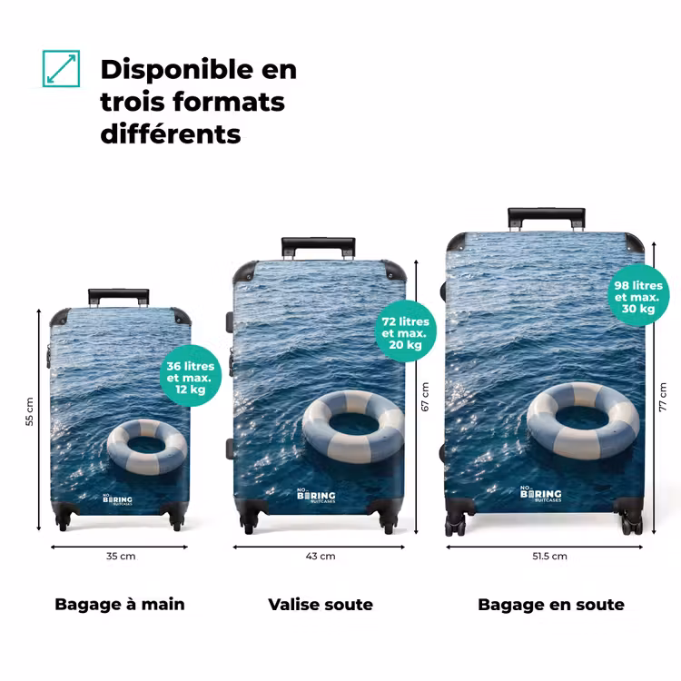 Valise - Océan - Piscine - Horizon — 3