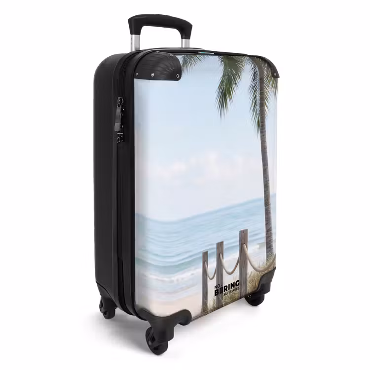 Valise - Palmiers - Chemin - Horizon — 2
