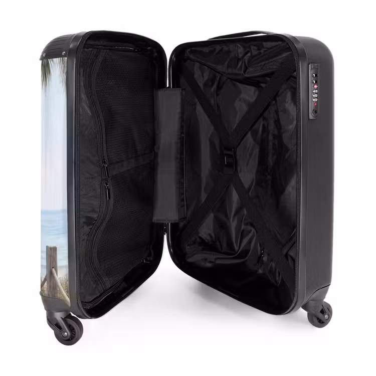 Valise - Palmiers - Chemin - Horizon — 5