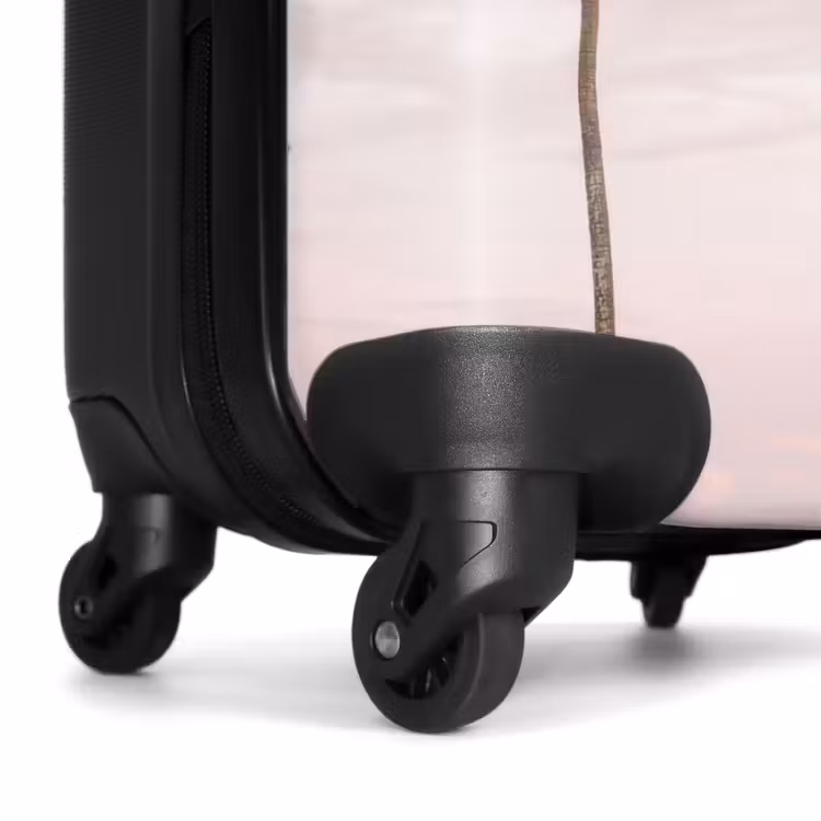 Valise - Palmiers - Coucher de soleil - Rose — 7