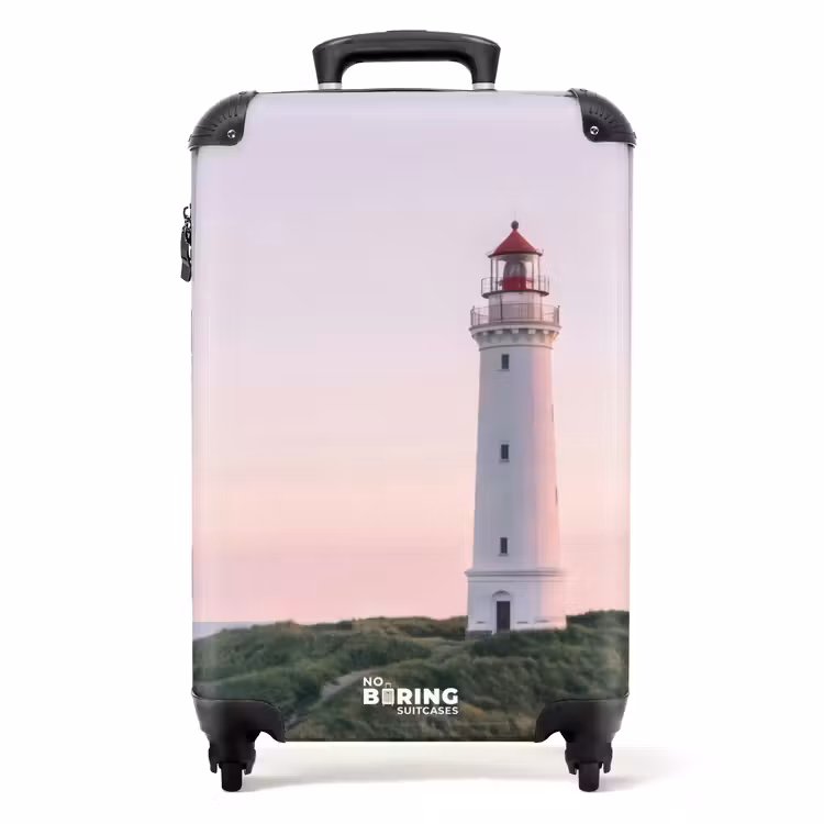 Valise - Phare - Paysage de dunes - Mer — 1