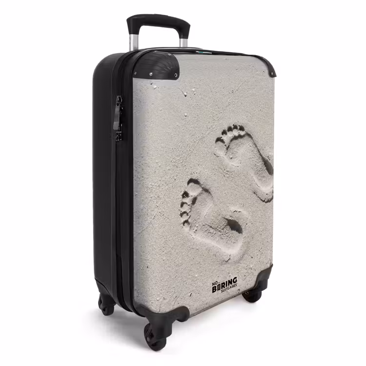 Valise - Pieds - Sable - Mer — 2
