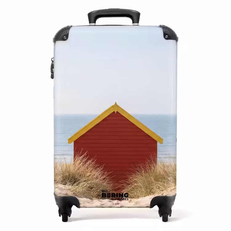 Valise - Plage - Chalets - Coloré - Dunes — 1