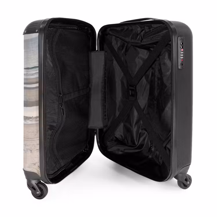 Valise - Plage de sable - Nuageux - Dunes — 5