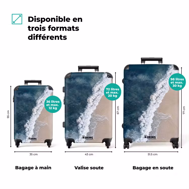 Valise - Plage - Mer - Vagues — 3