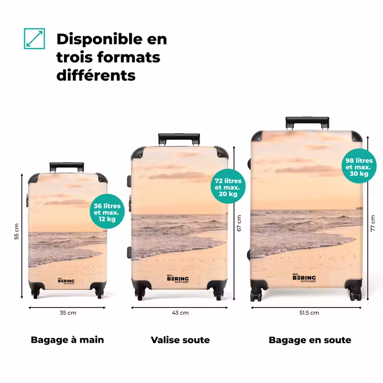 Valise - Plage - Surf - Nuages — 3