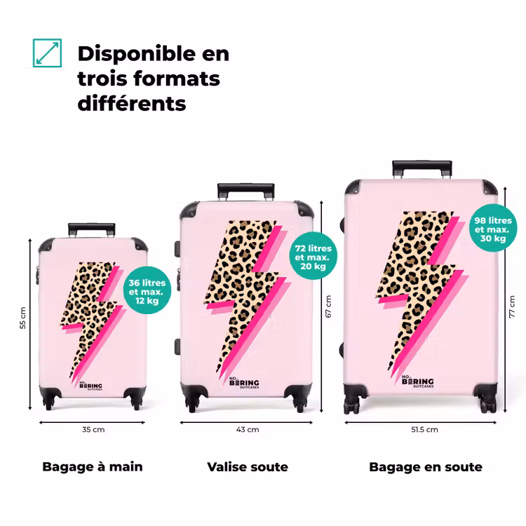 Valise - Pois - Rose - Eclair — 3