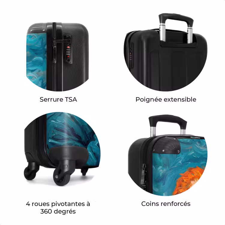 Valise - Portrait - Classique - Bleu — 8