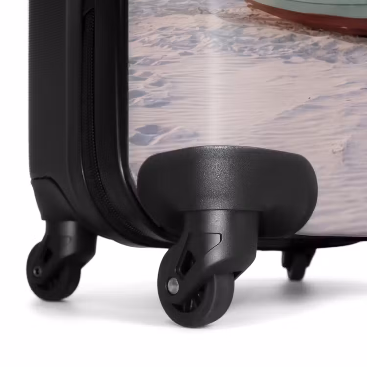 Valise - Rustique - Bateau à rames - Plage de sable — 7