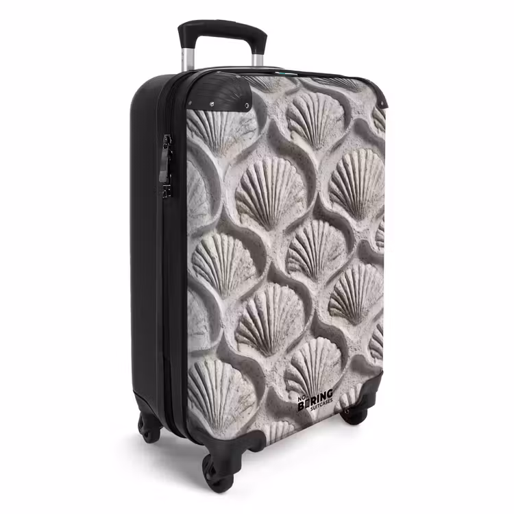 Valise - Sable - Forme de coquillage - Gris — 2
