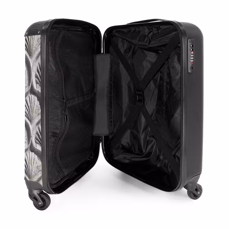 Valise - Sable - Forme de coquillage - Gris — 5