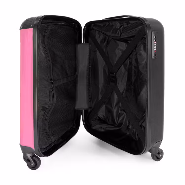 Valise - Smiley - Fleur - Rose — 5