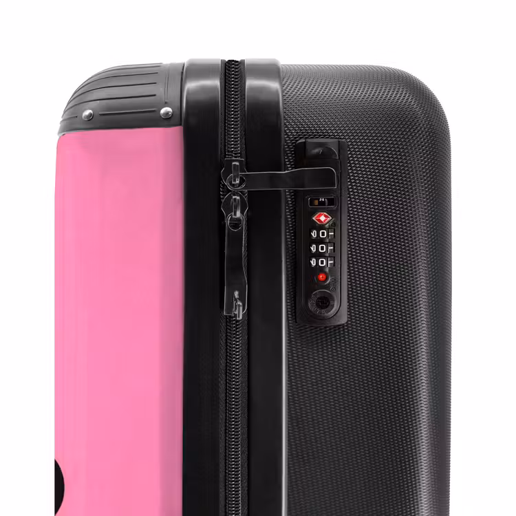 Valise - Smiley - Fleur - Rose — 6