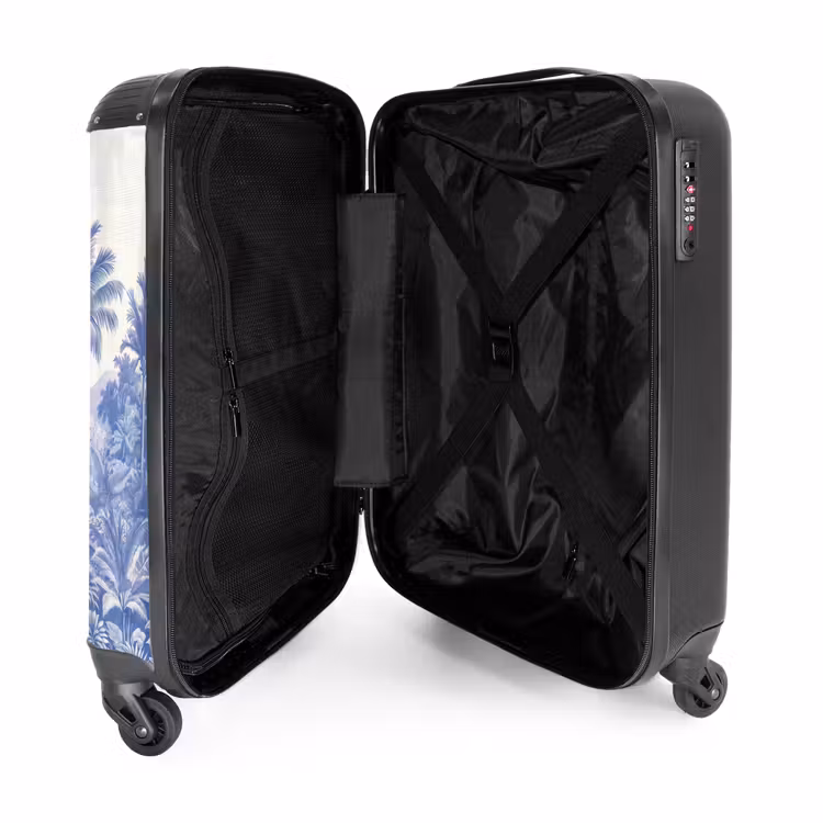 Valise - Tropical - Jungle - Bleu — 5