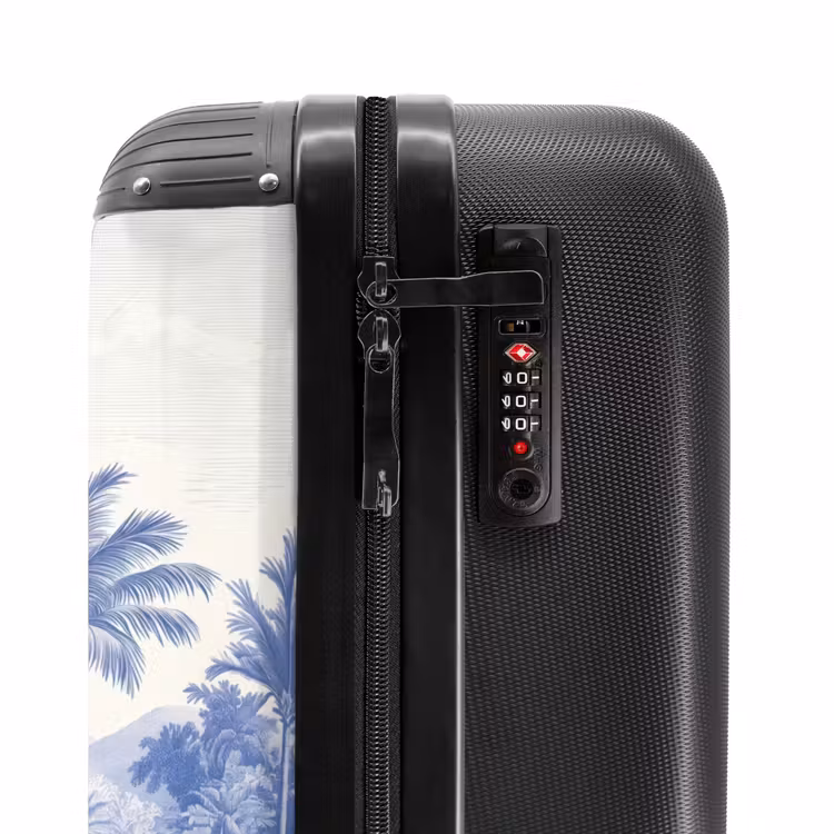 Valise - Tropical - Jungle - Bleu — 6